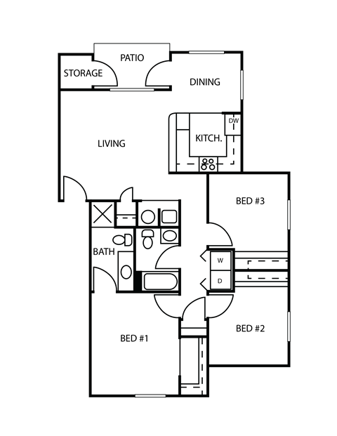 170 N Washington Blvd 2-3 Beds Apartment, Affordable for Rent - Photo Gallery 20